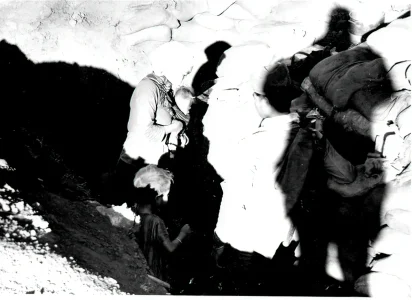 Montagnard striker's wife and kids